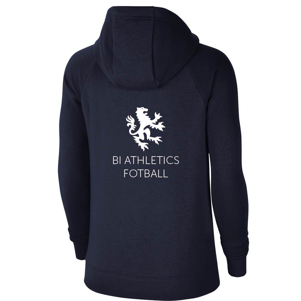 Nike BI Athletics Full-Zip Hettegenser Dame Marine
