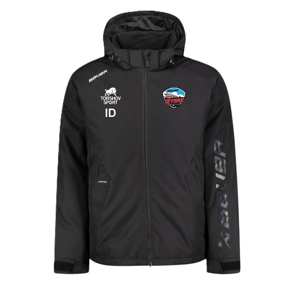 Bauer Ullensaker Flyers Hockey Varmejakke Barn Svart