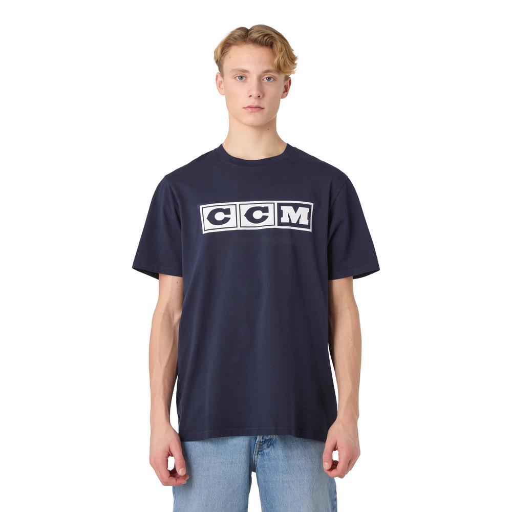 Ccm Vintage T-skjorte Marine