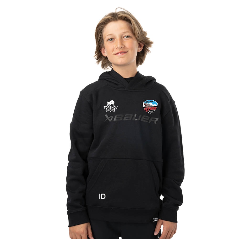 Bauer Ullensaker Flyers Hockey Ultimate Hettegenser Barn Svart