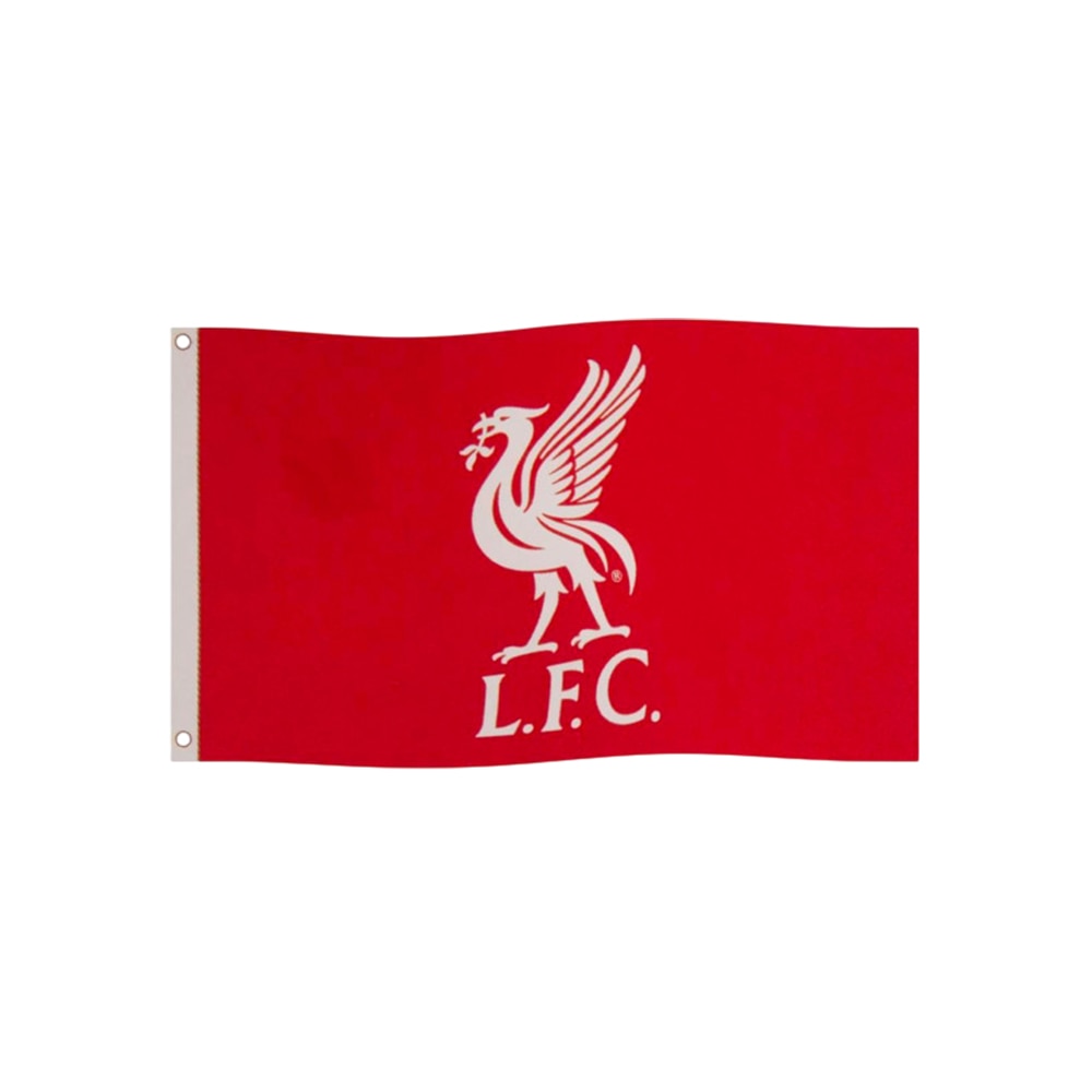 Official Product Liverpool FC Core Crest Flagg Rød