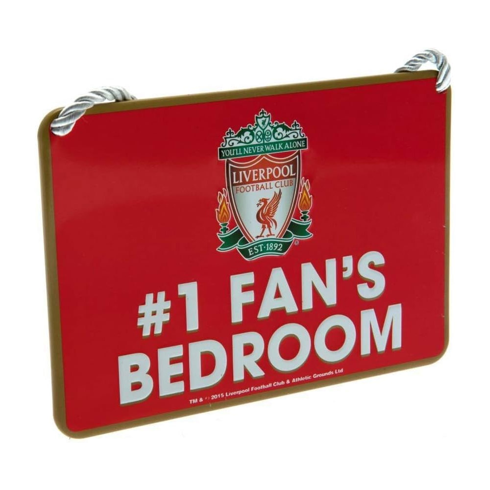 Official Product Liverpool FC Nr 1 Fans Bedroom Skilt