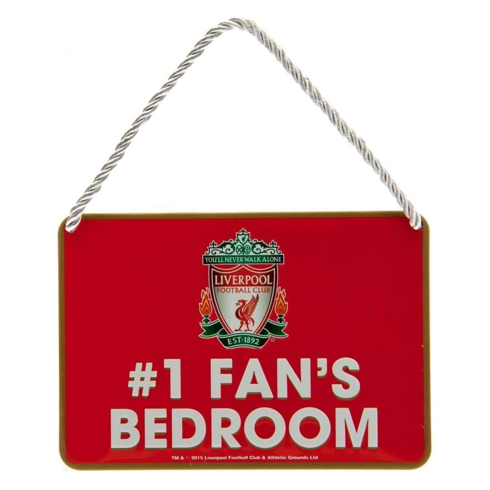 Official Product Liverpool FC Nr 1 Fans Bedroom Skilt