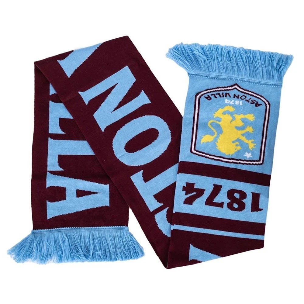 Official Product Aston Villa Nero Supporterskjerf