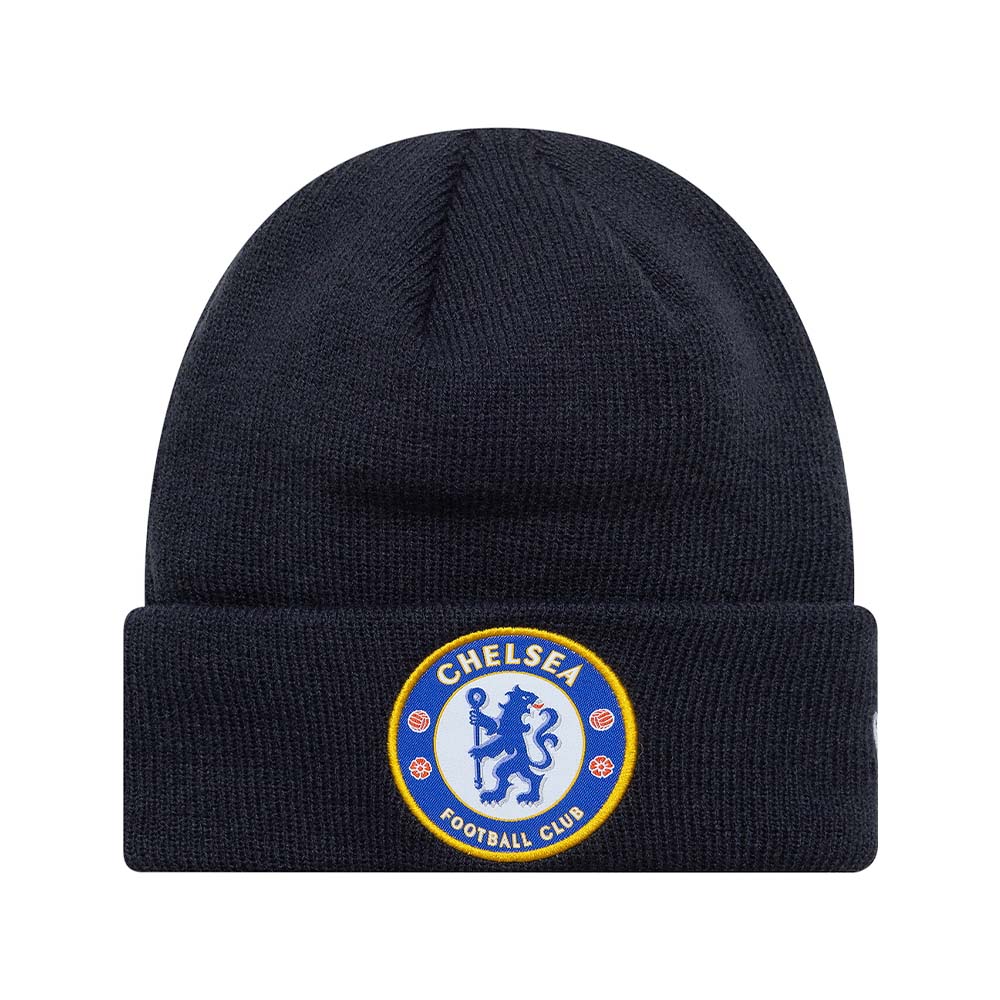 Official Product Chelsea Crest Beanie Lue Marine