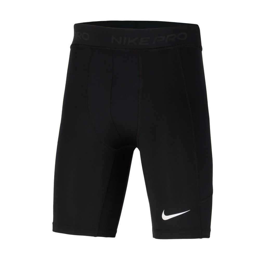Nike Pro Dri-FIT Shorts 24 Barn Sort/Hvit