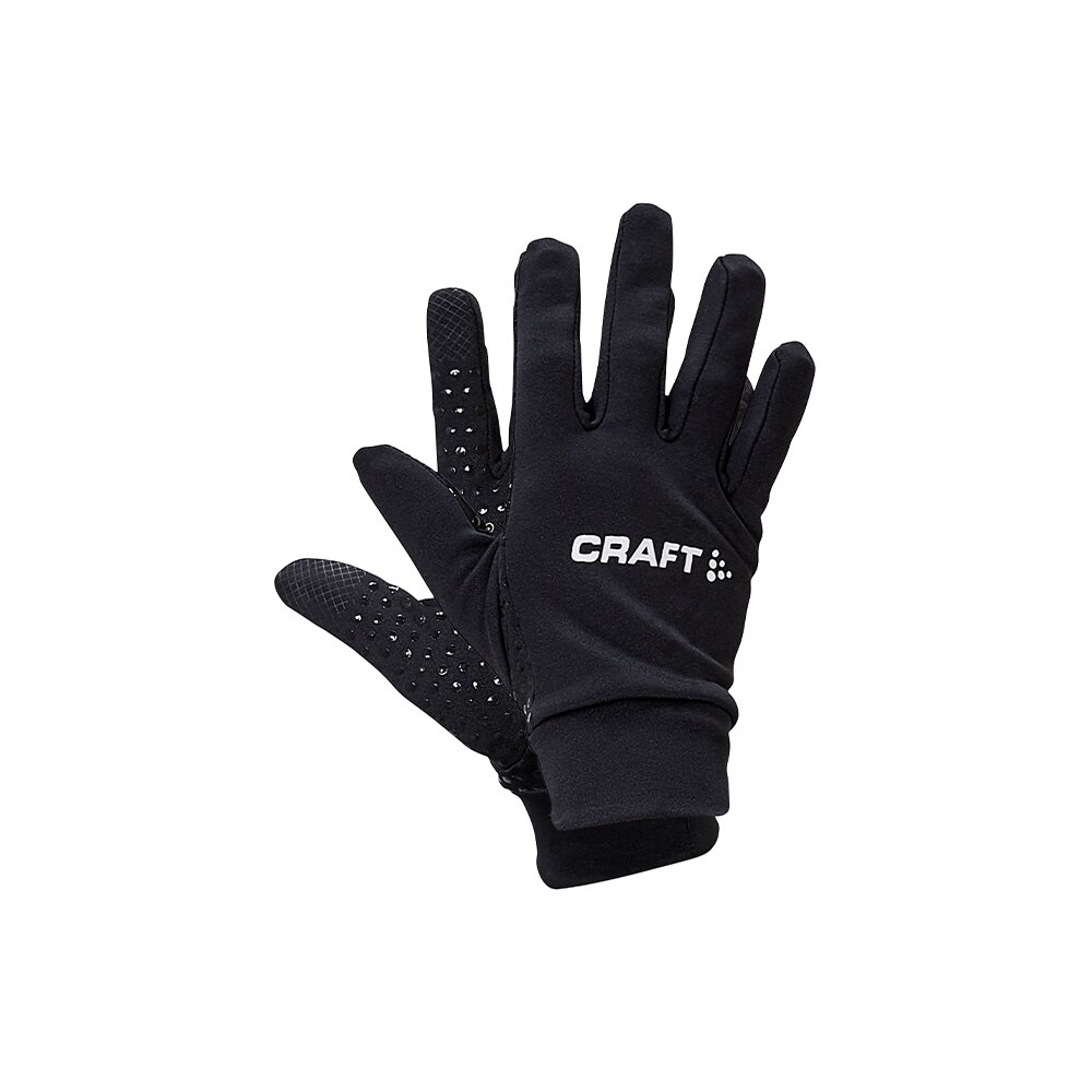 Craft Klubb Team Spillerhansker Sort 