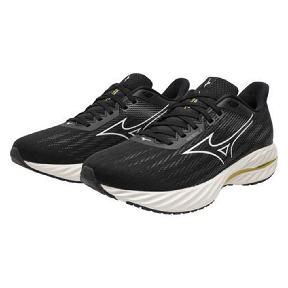 Mizuno Wave Inspire 21 Joggesko Herre Sort/Hvit/Gul