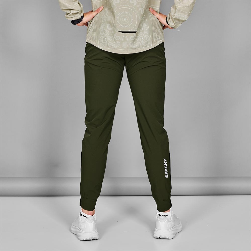 Saysky Blaze Løpebukse Herre Grønn