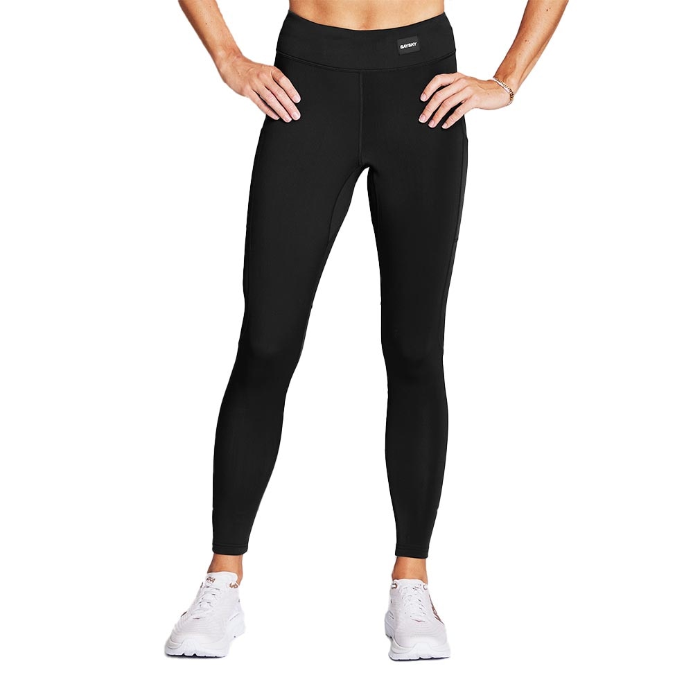 Saysky Blaze+ Winter Løpetights Dame Sort
