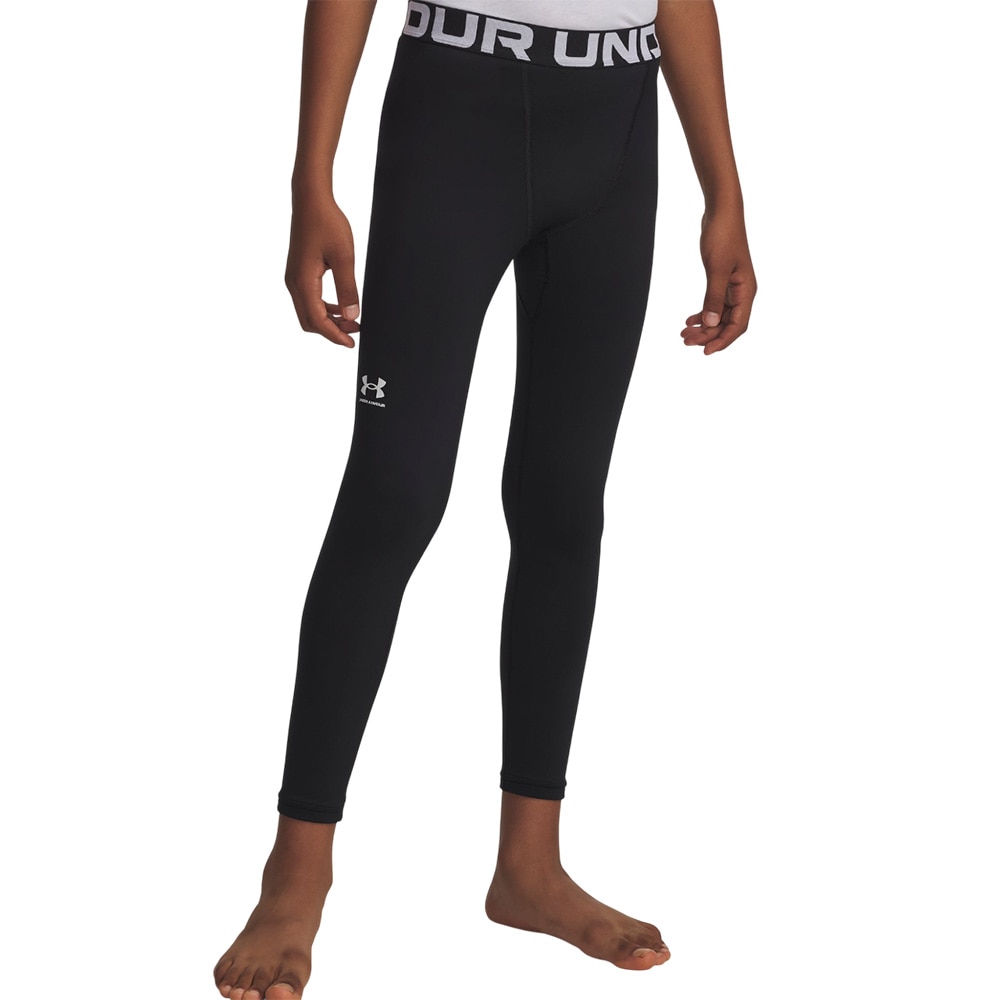 Under Armour ColdGear® Legging Tights Barn Sort/Hvit