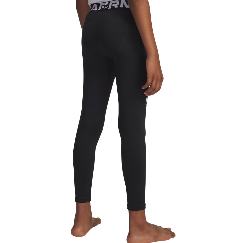 Under Armour ColdGear® Legging Tights Barn Sort/Hvit