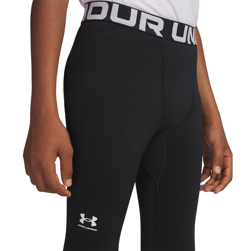 Under Armour ColdGear® Legging Tights Barn Sort/Hvit