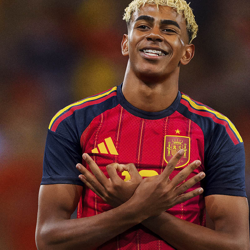 Adidas Spania Fotballdrakt VM 2026 Barn Hjemme