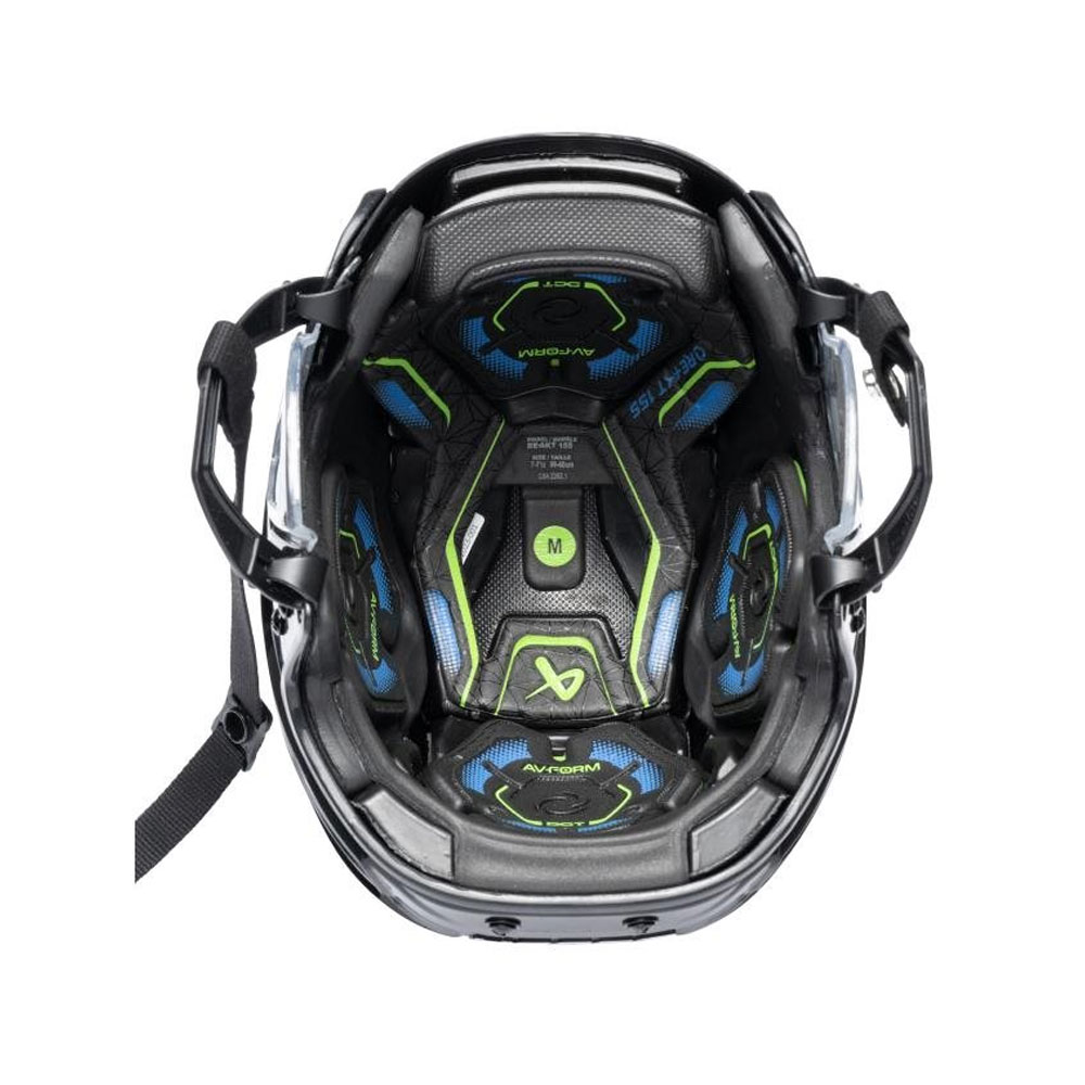 Bauer RE-AKT 155 Hockeyhjelm Svart