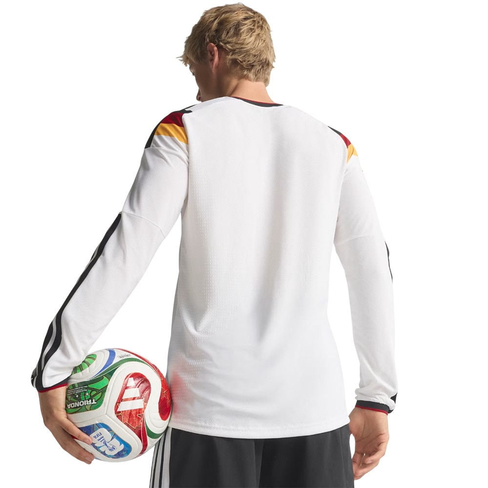Adidas Tyskland Authentic Langermet Fotballdrakt VM 2026 Hjemme