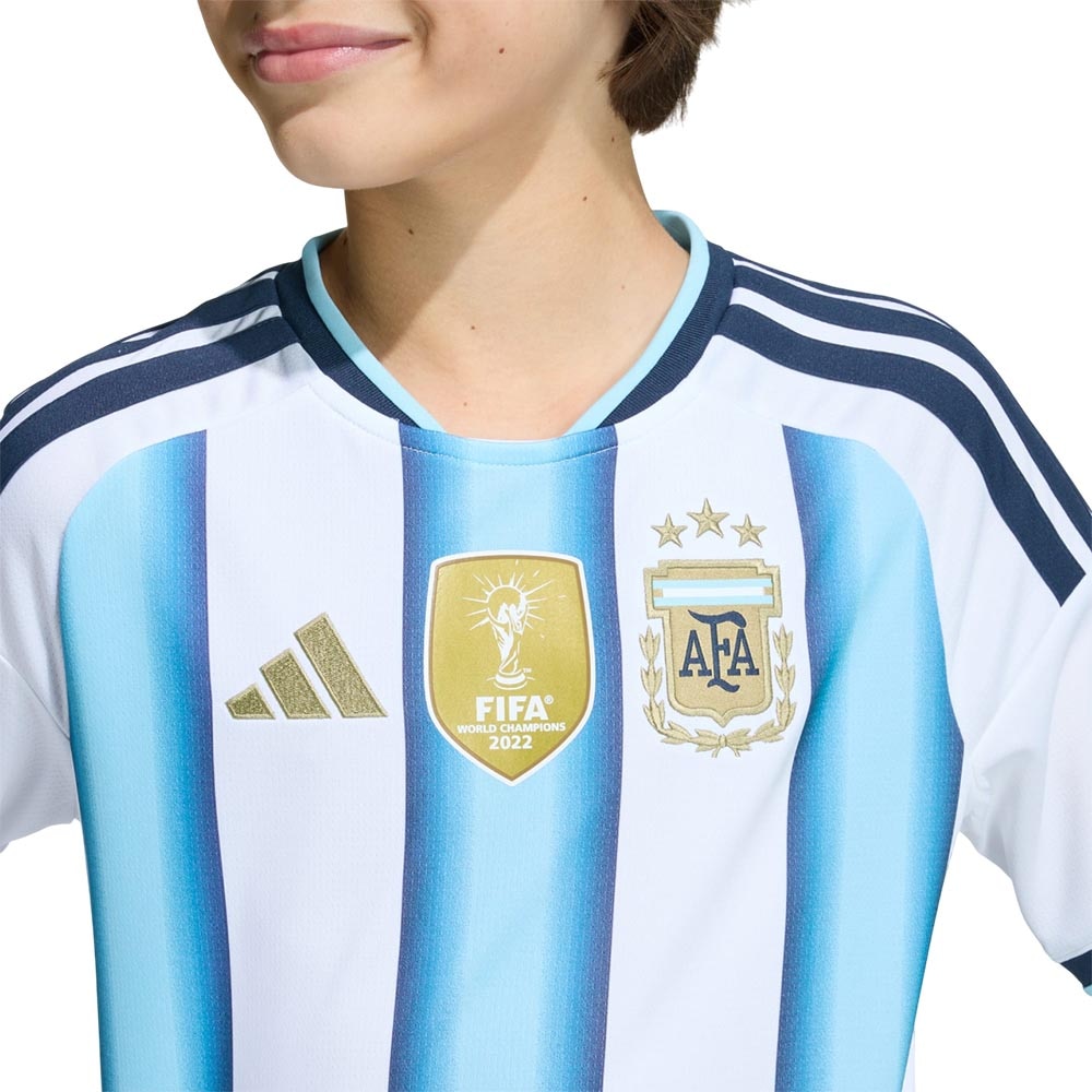 Adidas Argentina Fotballdrakt VM 2026 Barn Hjemme