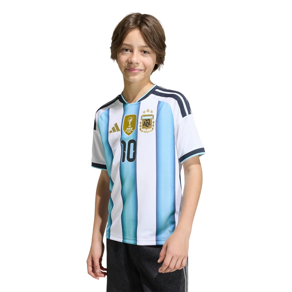 Adidas Argentina Fotballdrakt VM 2026 Messi Barn Hjemme