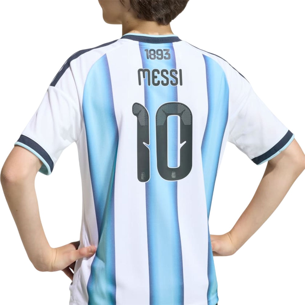 Adidas Argentina Fotballdrakt VM 2026 Messi Barn Hjemme