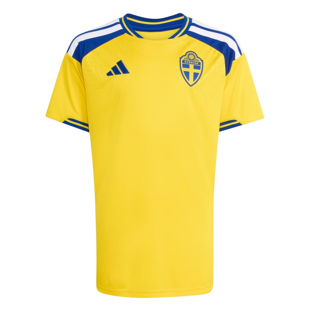 Adidas Sverige Fotballdrakt VM 2026 Barn Hjemme