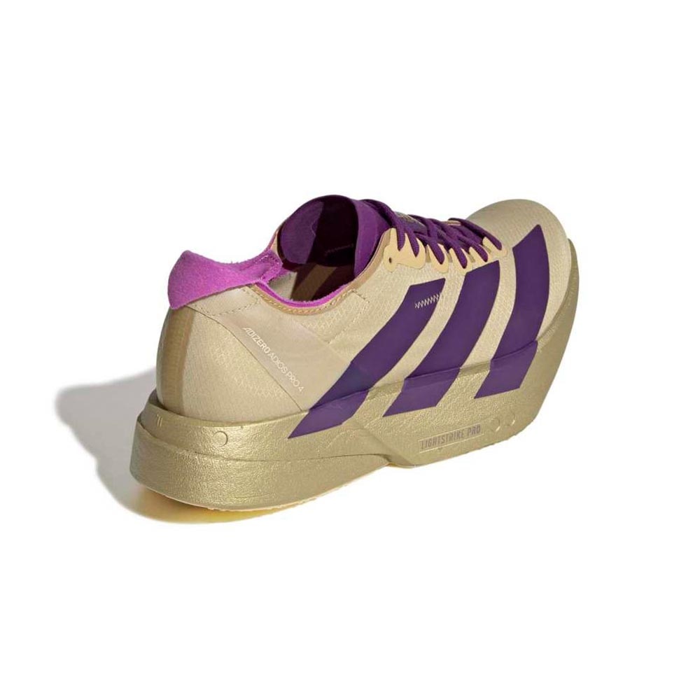 Adidas Adizero Adios Pro 4 Joggesko Dame Gull/Lilla