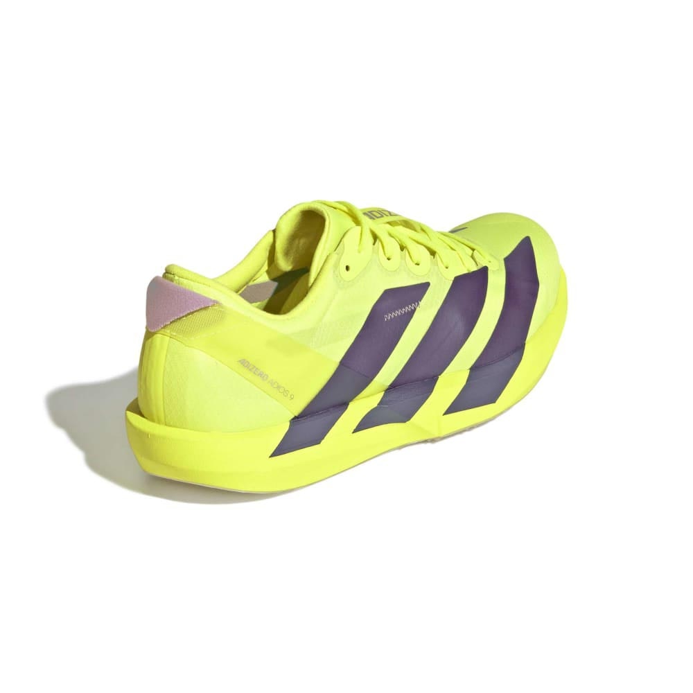 Adidas Adizero Adios 9 Joggesko Dame Gul/Sort