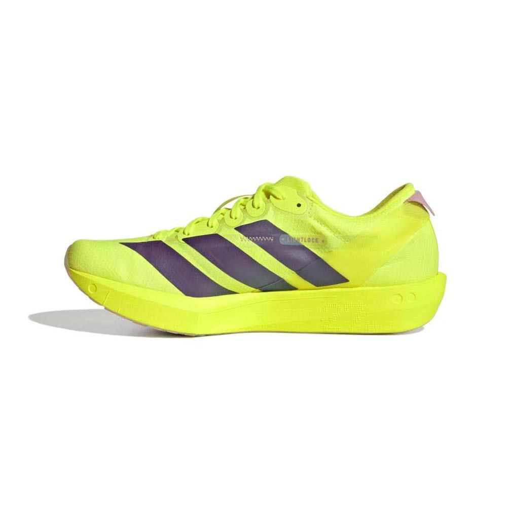 Adidas Adizero Adios 9 Joggesko Dame Gul/Sort