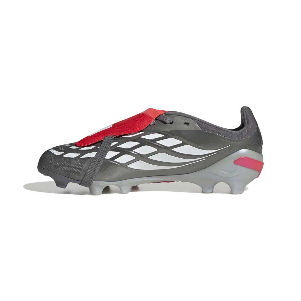 Adidas Predator 26 Elite FT FG Fotballsko Barn Finishers Steel