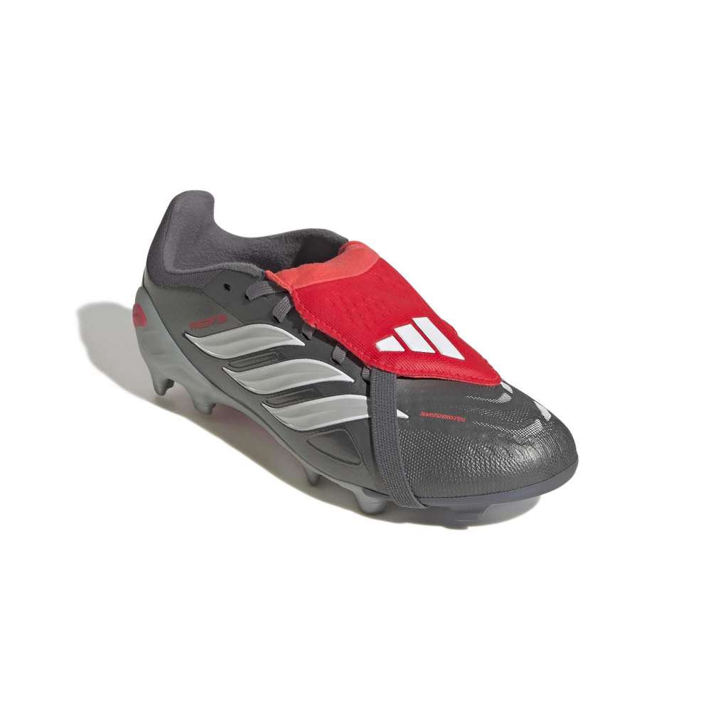 Adidas Predator 26 Elite FT FG Fotballsko Barn Finishers Steel