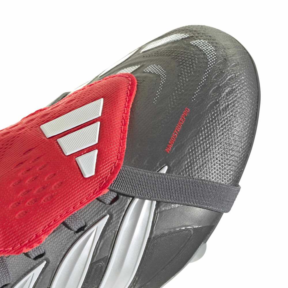 Adidas Predator 26 Elite FT FG Fotballsko Barn Finishers Steel