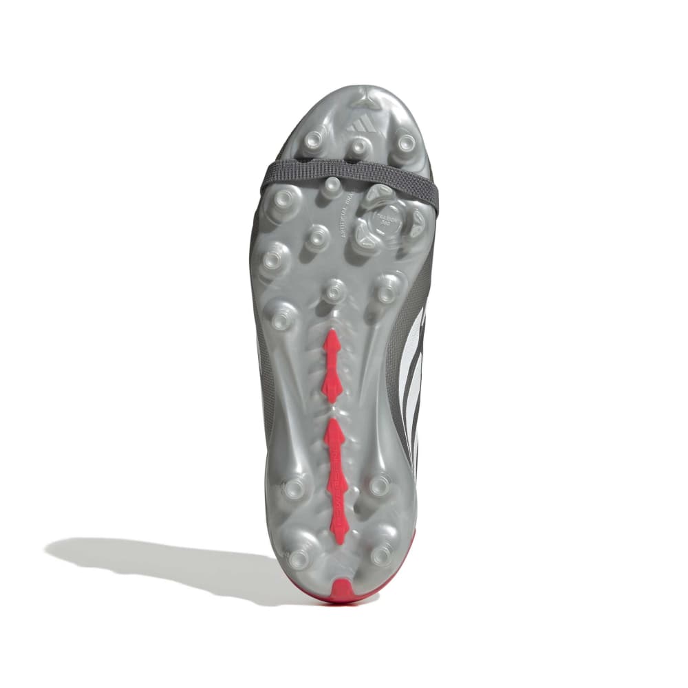 Adidas Predator 26 League FT AG Fotballsko Barn Finishers Steel 