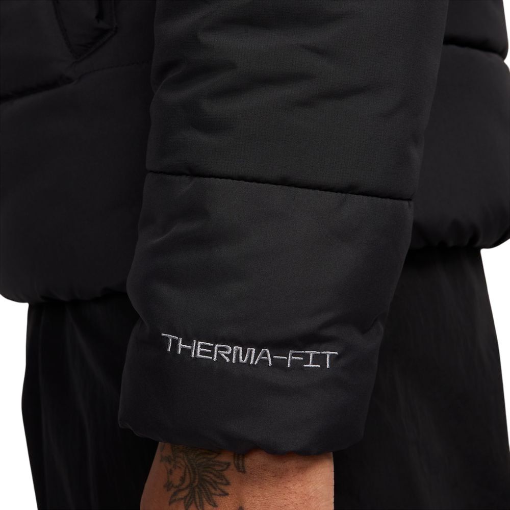 Nike Sportswear Therma-FIT Synthetic Fill Lett Vinterjakke Sort