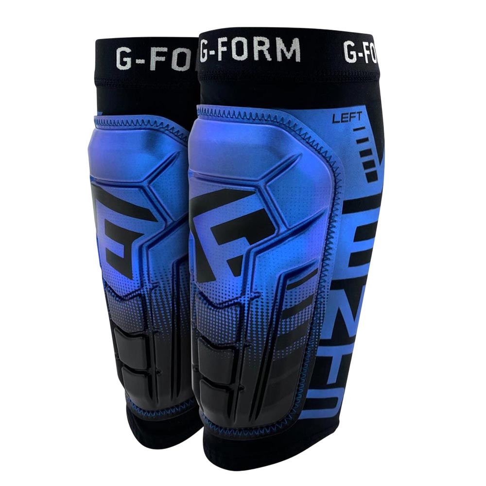 G-Form Pro-S Leggskinn Vento Sort/Blå