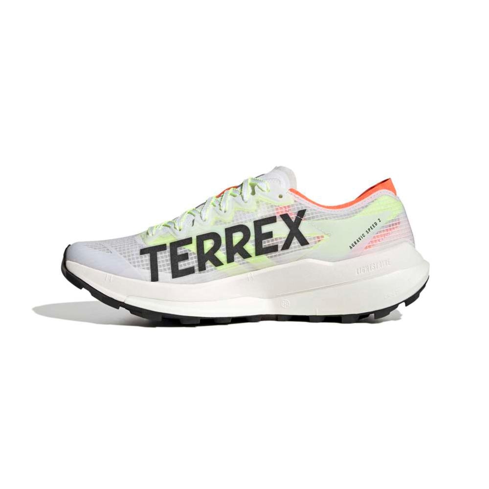 Adidas Terrex Agravic Speed 2 Løpesko Herre Hvit/Sort/Oransje