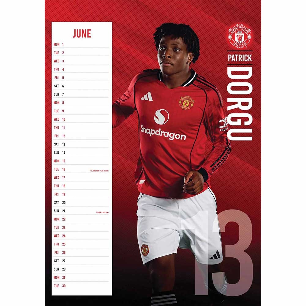 Official Product Manchester United A3 Kalender 2026