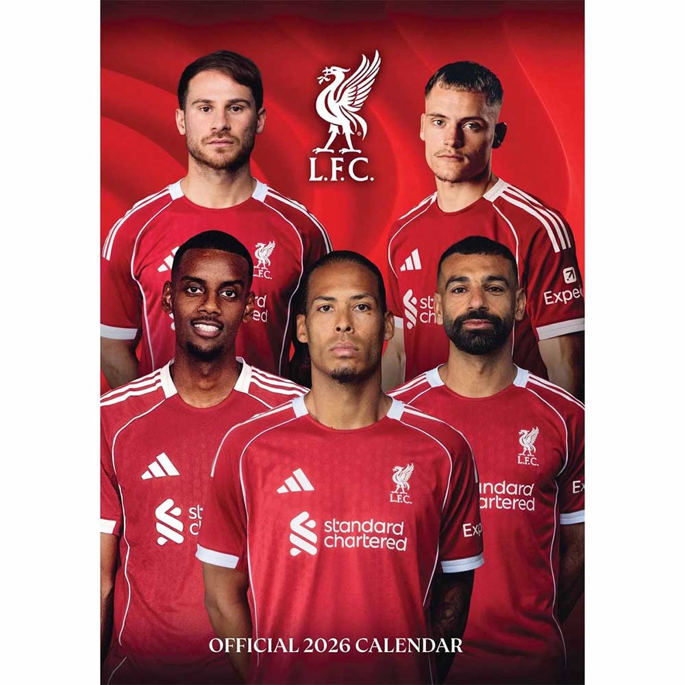 Official Product Liverpool FC A3 Kalender 2026