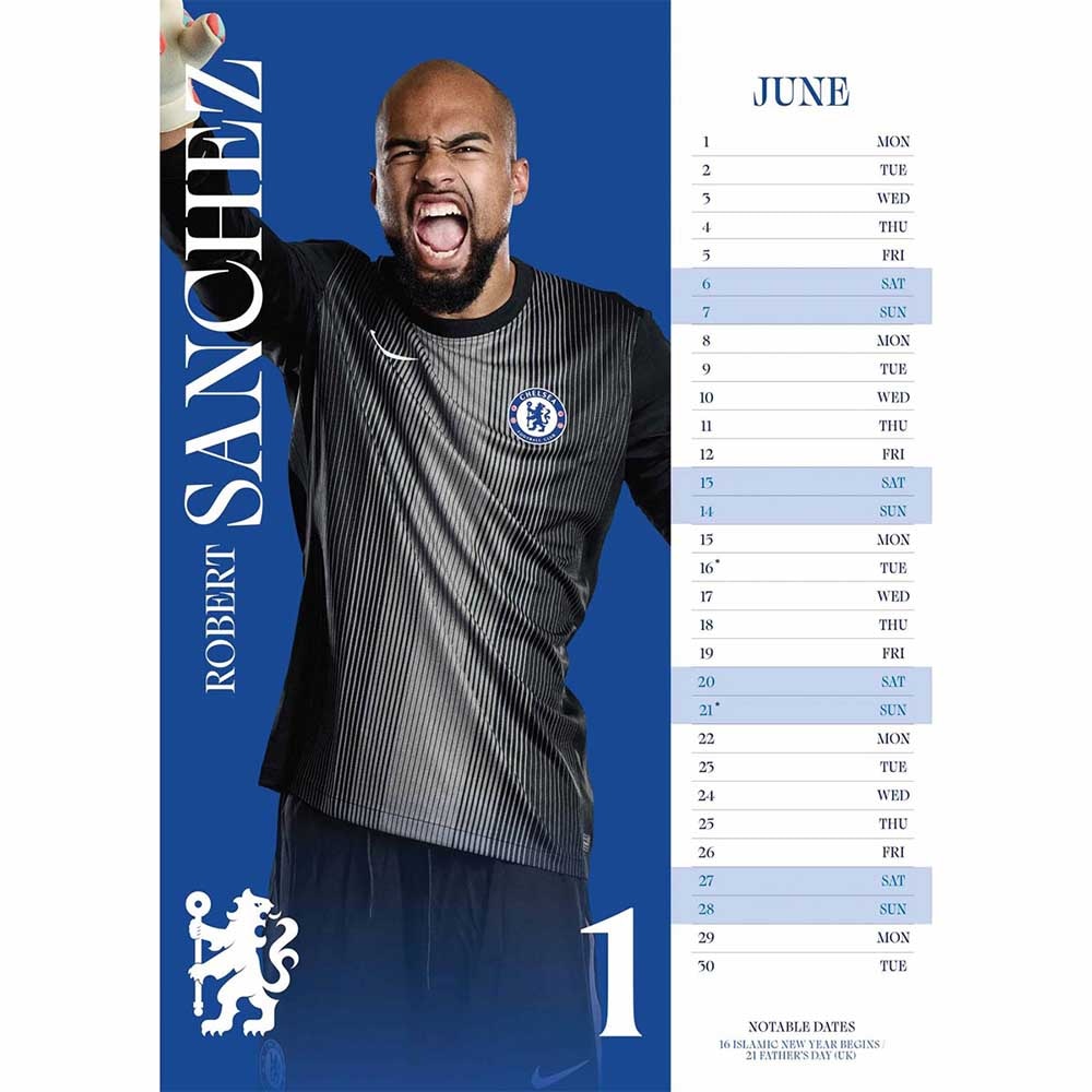Official Product Chelsea A3 Kalender 2026
