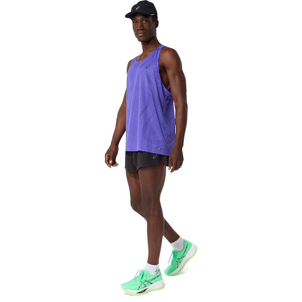 Asics Metarun Singlet Herre Lilla