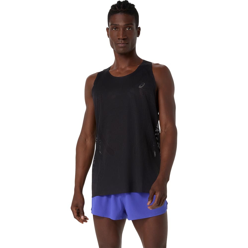Asics Metarun Singlet Herre Sort