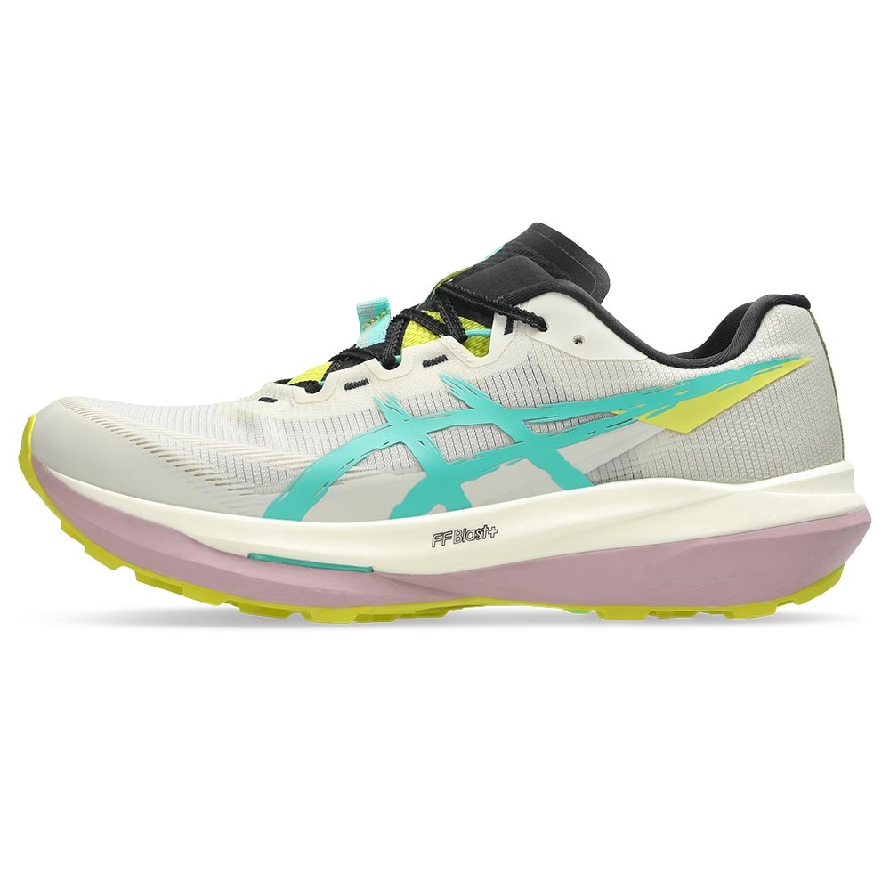 Asics FujiSpeed 4 Joggesko Beige/Turkis/Rosa