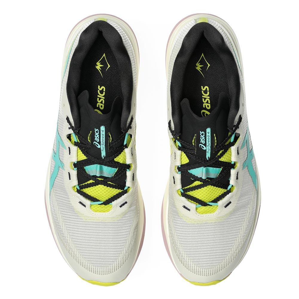 Asics FujiSpeed 4 Joggesko Beige/Turkis/Rosa