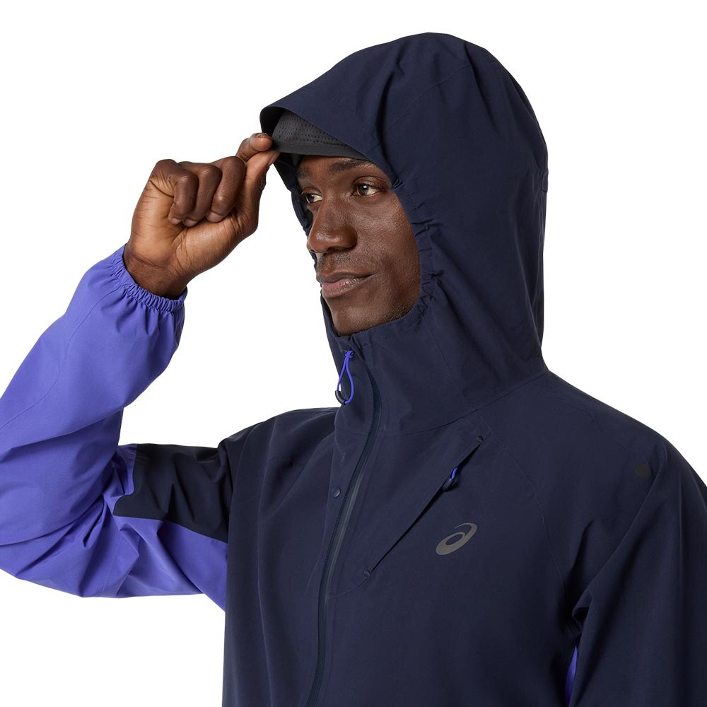 Asics Metarun Legend Løpejakke Herre Sort/Blå