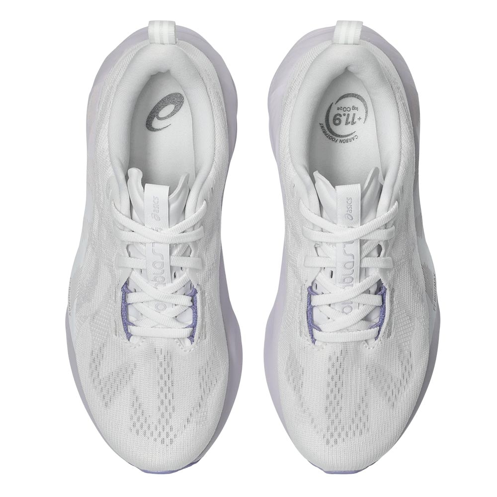 Asics Novablast 5 Joggesko Dame Hvit/Lilla