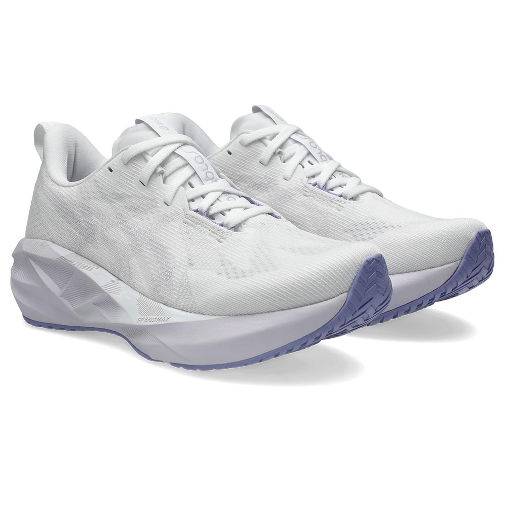 Asics Novablast 5 Joggesko Dame Hvit/Lilla