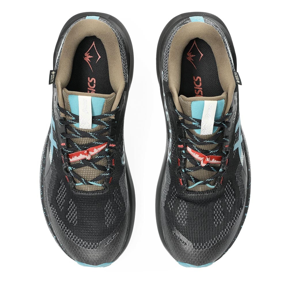 Asics Trabuco 14 GTX Løpesko Herre Sort/Grønn