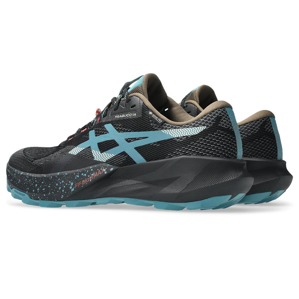 Asics Trabuco 14 GTX Løpesko Herre Sort/Grønn