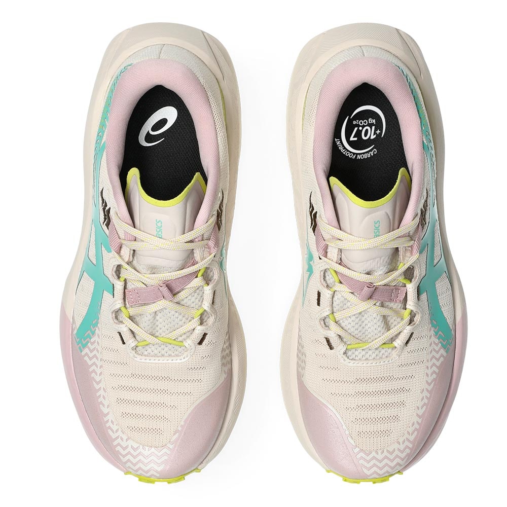 Asics Trabuco Max 5 Løpesko Dame Beige/Grønn