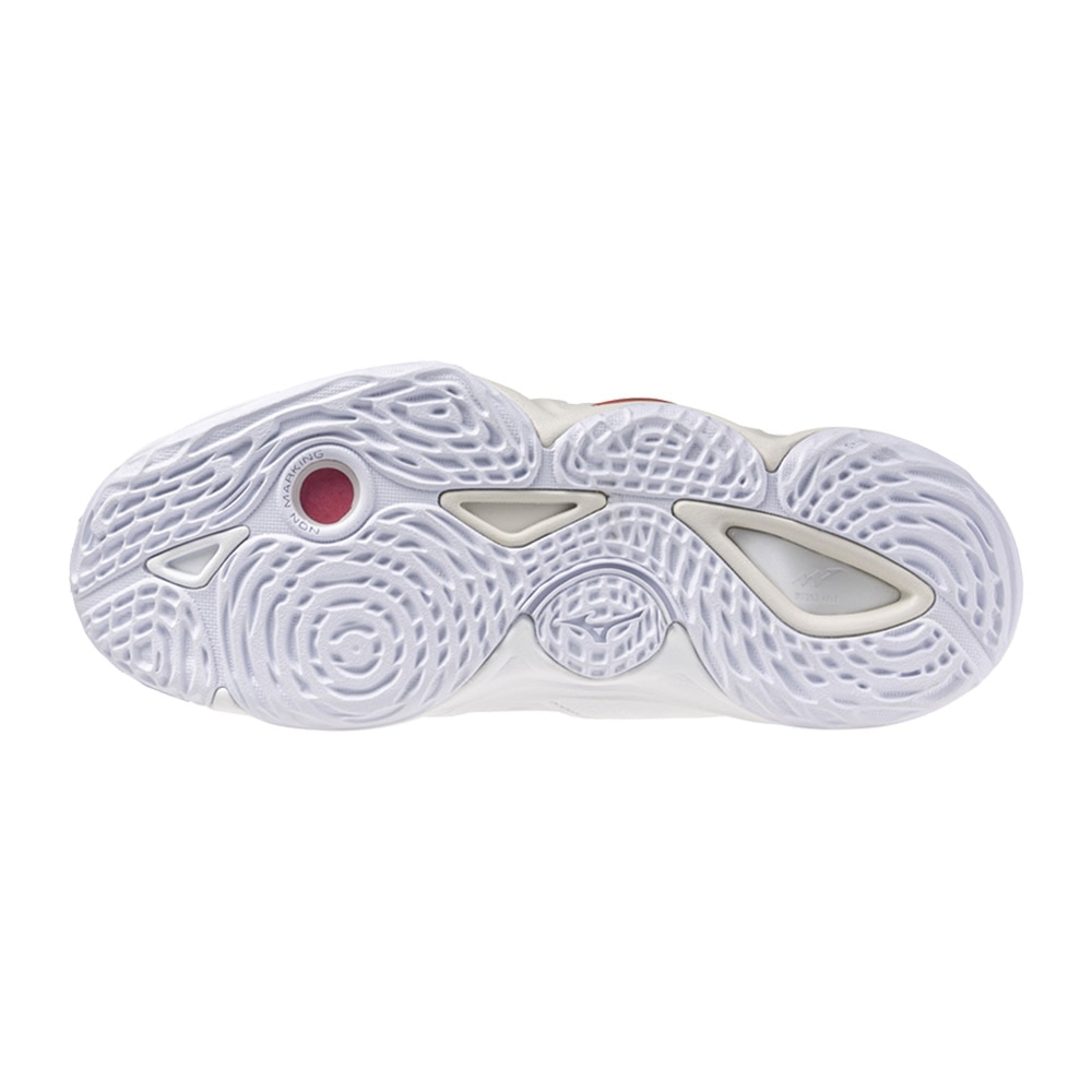 Mizuno Wave Momentum 3 Hallsko Dame Hvit/Rosa