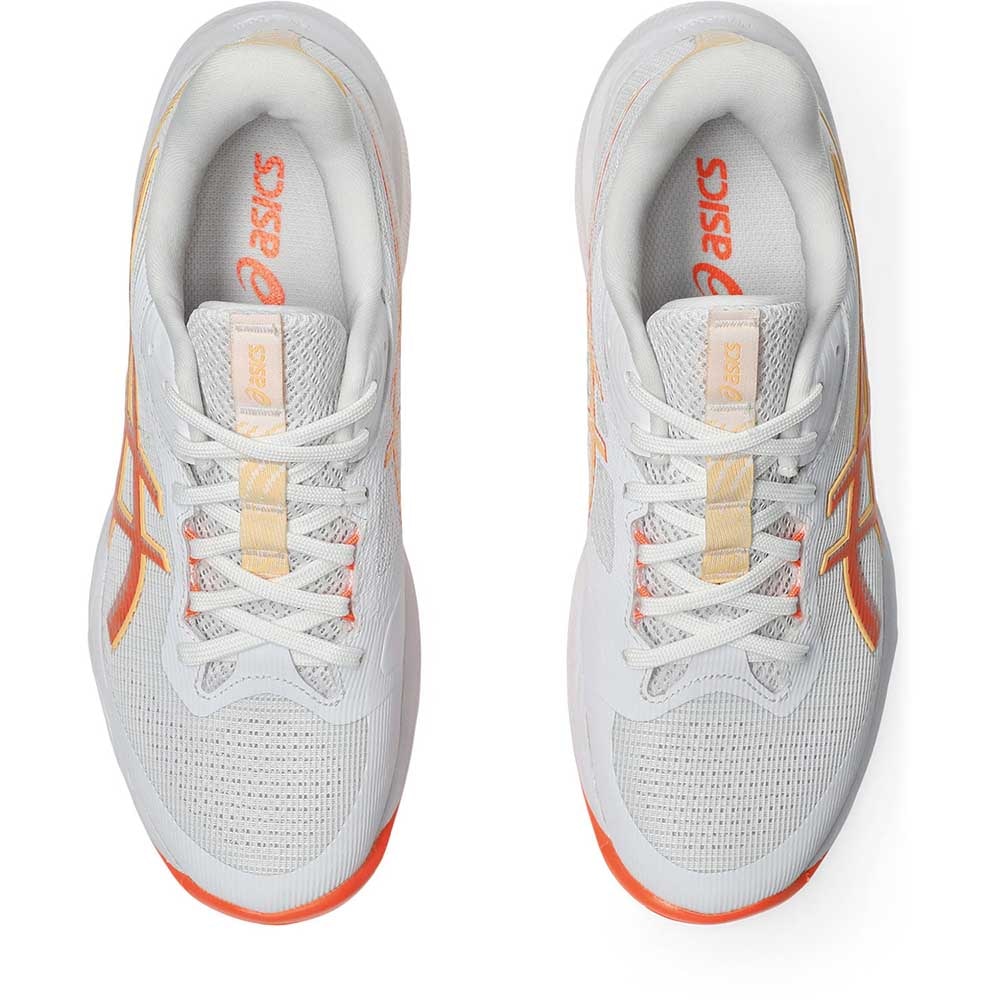 Asics Netburner Ballistic FF 4 Hallsko Dame Hvit/Oransje