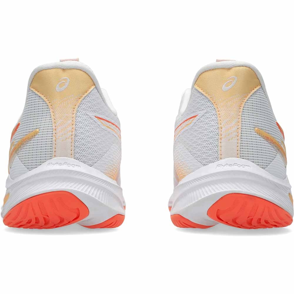 Asics Netburner Ballistic FF 4 Hallsko Dame Hvit/Oransje